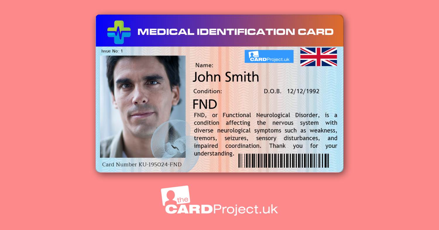 FND Premium Photo Medical ID Card